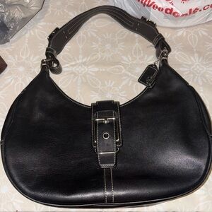 Black Leather Women's Bag